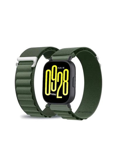 Redmi Watch 5 Active / Lite Uyumlu Alpine Loop Kumaş Kancalı Kordon