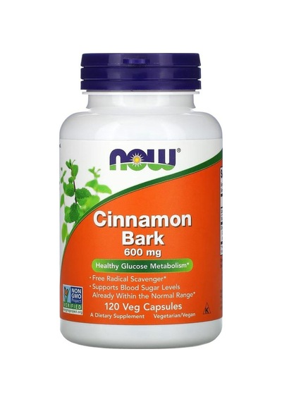 Cinnamon Bark 600 Mg 120 Bitkisel Kapsül