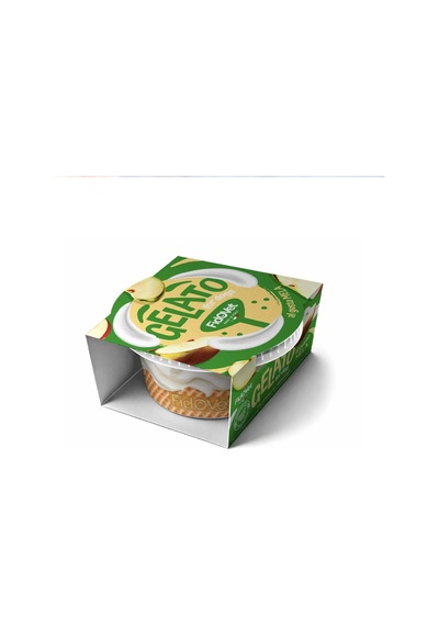 İtalyan Gelato Köpek Dondurması Elmalı 40g Toz Karışım - 110g Dondurma 6 Aromalı