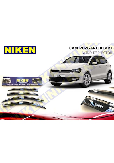Fiat Doblo Kromlu Cam Rüzgarlığı 2012 - 2021 Niken Marka