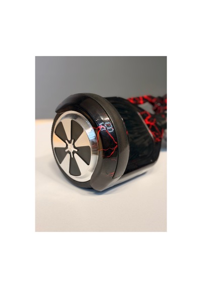 Hoverboard 6.5 İnç Led Işıklı Taşıma Kollu 36v 5.2ah Elektrikli Kaykay Kırmızı