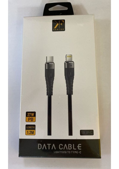 Senıor S9. Ip-c Apple iPhone Uyumlu - Type-c Kablo 1.2mt 27watt Pd