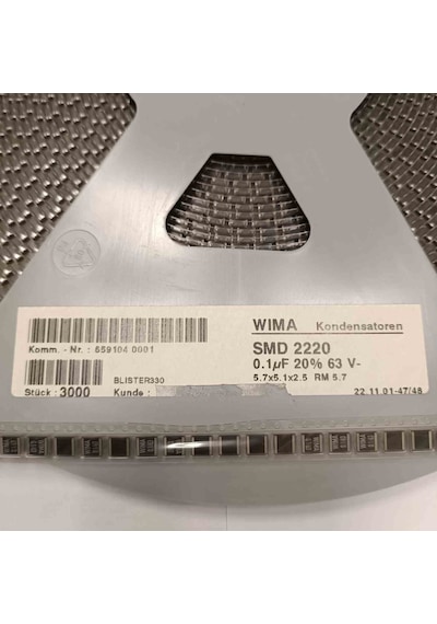 Smd2220n100nfm63vrm57 100nf 63v 2220 Smd Seramik Kondansatör 59 Adet