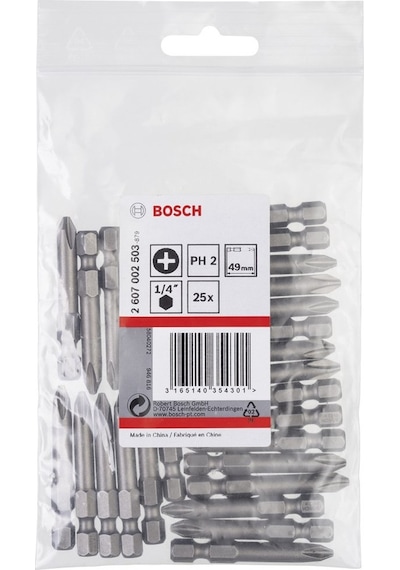 Bosch Extra Hard PH2x 49 MM Vidalama Ucu 25'li - 2607002503