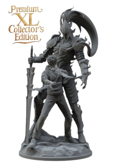 Premium Xl Collector's Edition Sung Jin-woo Figürü Solo Leveling Koleksiyonu