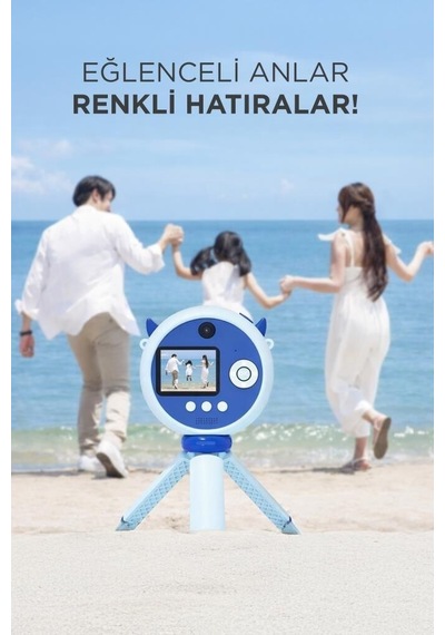 Özel Üretim Dijital Fotoğraf Makineleri Çocuk Kamerası 1080p S8 Araç Eğlenceli