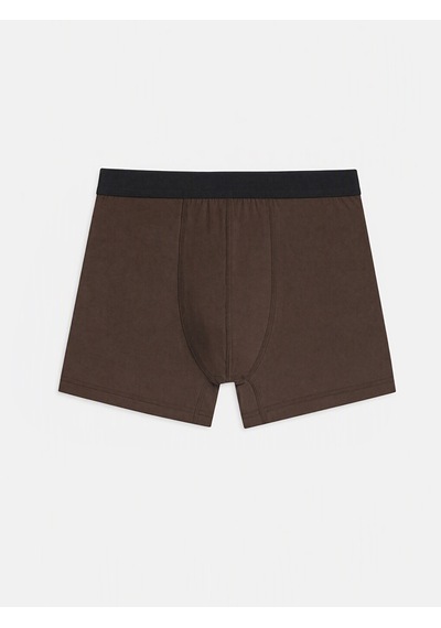LC Waikiki Lc Waıkıkı Kahverengi Regular Fit Erkek Boxer 3'lü