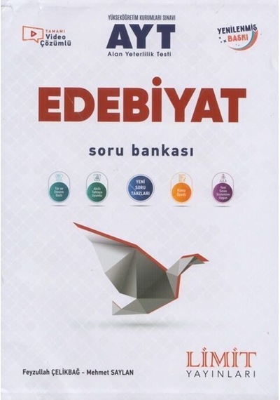 Limit Yks Ayt Edebiyat Soru Bankası Video Çözümlü