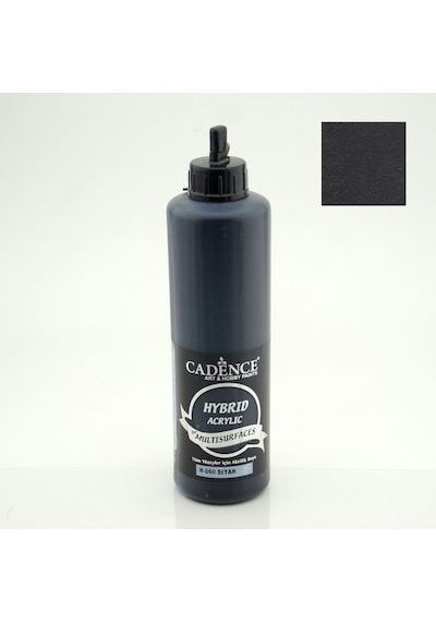 Cadence Hybrid Multisurfaces Akrilik Boya 500Ml H060 Siyah