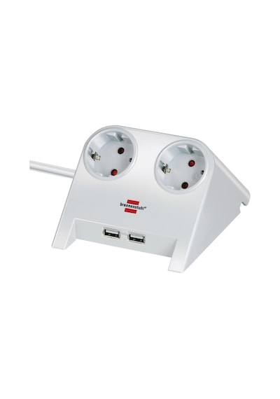 Brennenstuhl 2x Usb 2.0 2100 Amper Hızlı Şarj Özellikli 2'li Priz