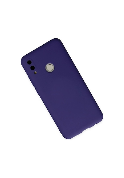 Tedar Huawei P Smart 2019 Kılıf Nano İçi Kadife Silikon - Mor Najmaddin standart