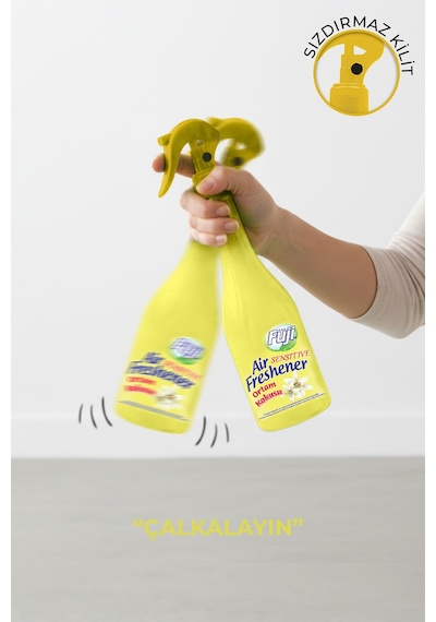 Soft & Sensitive & Spring & Lavanta & Amber & Kavun & Pudra - 400 Ml Air Freshener Neon Koku Seti Çiçeksi