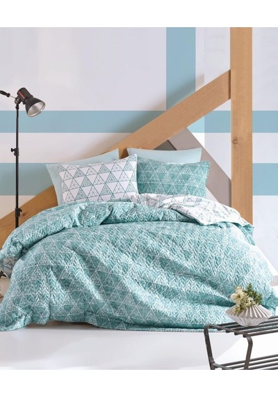 Cotton Box Ranforce Minimal Complete Set Tek Kişilik Sole Mint