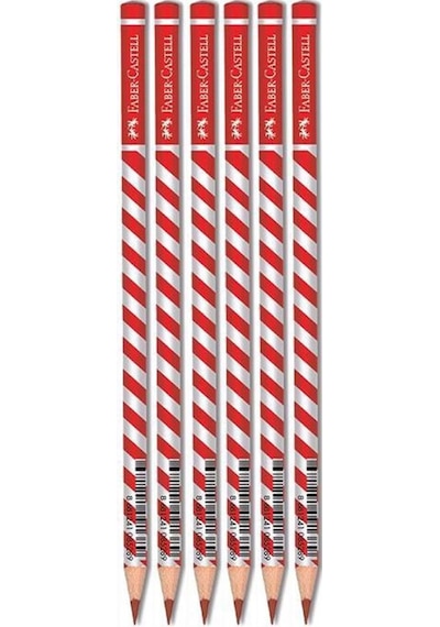 Faber Castell Siyah Kurşun Kalem 12 Adet Kırmızı Başlık Kalemi 6 Adet Sınav Silgisi 2 Adet Kalemtraş 4 Adet Kırmızı - Siyah