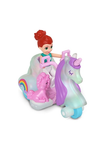 Polly Pocket'ın Muhteşem Araçları Oyun Setleri Hkv81