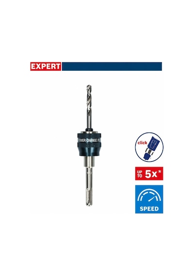 Bosch Expert Sds-plus Hss-g Pilot Uçlu Hızlı Değişim Panç Adaptörü 2608902035