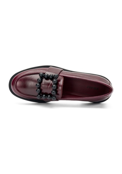 Bordeaux Oxford Klasik Kadın 90q3 Frau Alıas Bordeaux