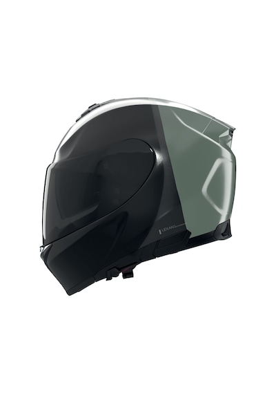 Nolan N80.8 Verniciatura Speciale Siyah Camlı 350 Kapalı Kask Siyah Yeşil