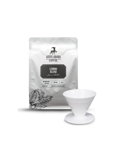 Addis Ababa Coffee - Lemmu - Dark Roast - Espresso - 225 G + V60