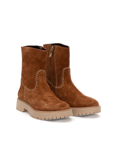 U.S. Polo Assn. Kadın Taba Süet Bot 50314421-VR099