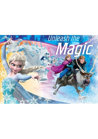 Frz709 Frozen 50 Parça Çocuk Puzzle -ks Puzzle Standart