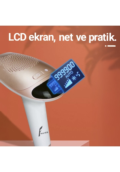 Veryfit PB1 5 Kademeli Buz Lazer Özellikli 999.900 Atımlı IPL Lazer Epilasyon Cihazı