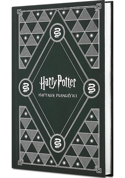Mabbels Mösyö Taha Harry Potter Haftalık Ajanda Slytherin Çok Renkli