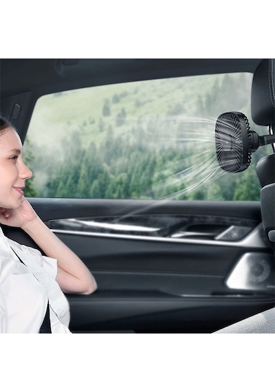 Baseus Natural Wind Mıknatıslı Araç Arka Koltuk Vantilatör Fan