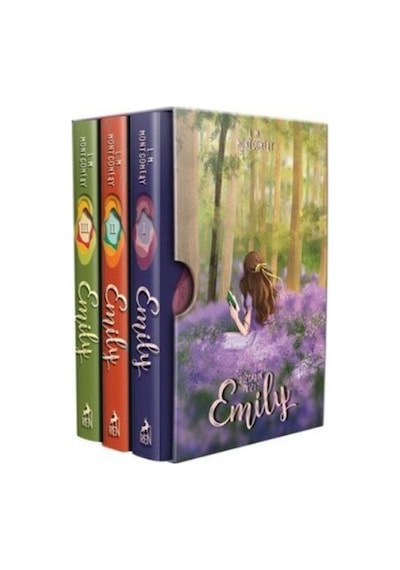 Rüzgarın Kızı Emily Seti - Kutulu - 3 Kitap Takım - Lucy Maud Montgomery - Ren Kitap