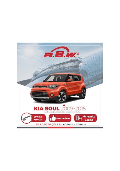 Kia Soul Muz Silecek Takımı (2009-2015) RBW