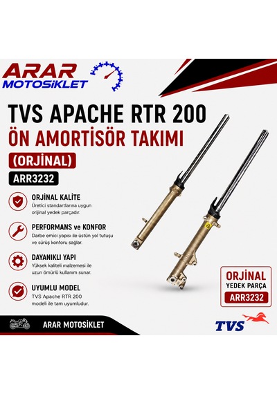 Tvs Apache Rtr 200 Ön Amortisör Takımı  -arr3232