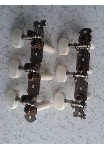 Alice Aod-017C Nikel 3+3 Klasik Gitar Burgu Seti