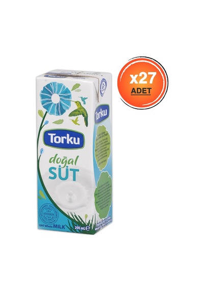 Torku Tam Yağlı Süt 27 x 200 ML