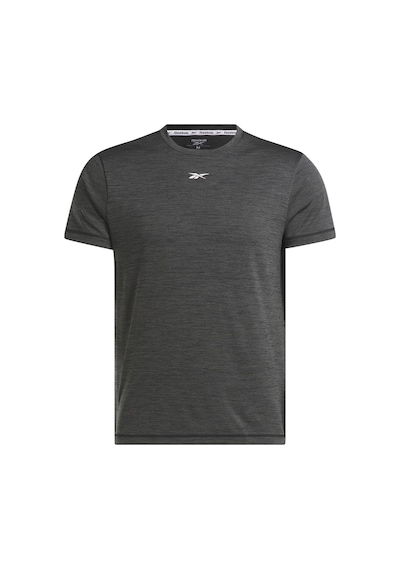 Reebok Id Traın Melange Tech Tee Siyah Erkek Kısa Kol T-shirt 000000000102017652