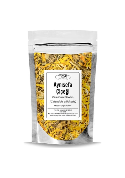 Tos The Organic Spices Aynısefa Çiçeği Calendula 250 G Calendula Officinalis