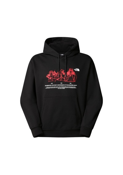 The North Face U Mnt Annıversary Relaxed Crew Kapşonlu Swetşört Nf0a8dn7jk31 Siyah