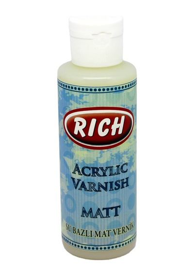 Rich Su Bazlı Vernik Mat 120 Cc