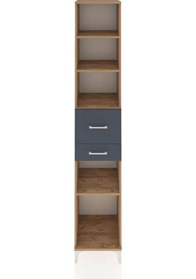 Hyperion Dolap 4 Raflı 2 Çekmeceli 44x44x243 Çam-antrasit Çam Hyperion Dolap 4 Raflı 2 Çekmeceli 44x44x243 Çam-antrasit Çam