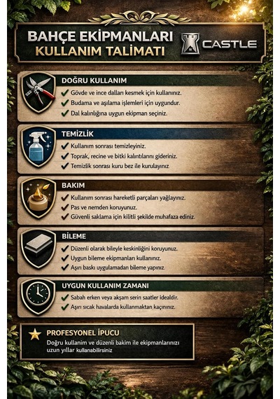 Çim Kesme Budama Makası Çim Çit Kesme Dal Budama Çimen Makası