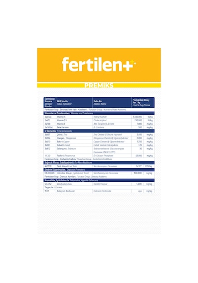 Vioment Fertilent 10 Kg - Üreme Problemlerinde; Yoğun Destek -