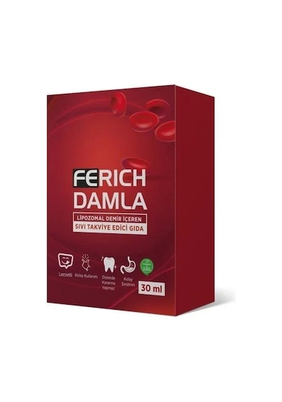 Ferich Lipozomal Demir Damla 30ml