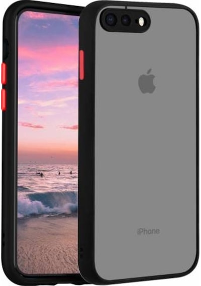 Apple Uyumlu iPhone 8 Plus Kilif Lens Korumali Mat Silikon Kapak 449248205