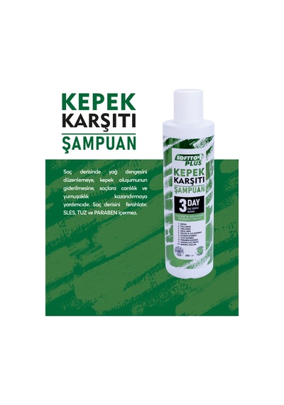 Saçlan Doğal Dengesini Koruyan Kepek Karşıtı Onarıcı Şampuanı 250 Ml Eleg.3347