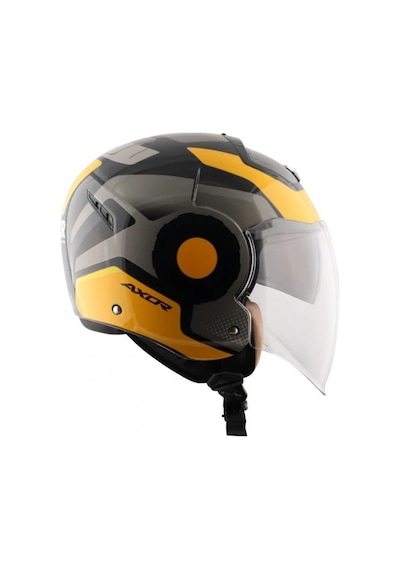 Axor Striker Ultron Açık Kask Siyah-sarı Siyah - Sarı