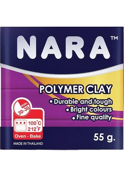 Nara Proto Polimer Kil 55 Gr. Pm47 Dark Purple