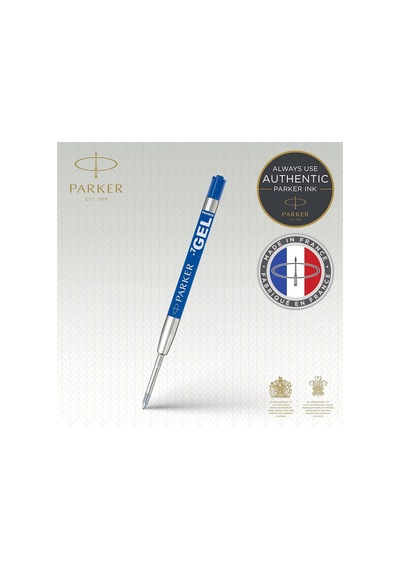 Parker 1950346 Jel Tükenmez Kalem Yedeği, Orta Kalınlıkta Uç, Mav Çok Renkli