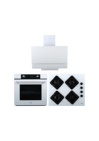 Exep Plus Line EF-260 - EO-320 - ED-401 Beyaz Ankastre Set