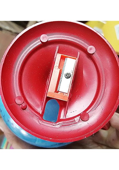 Diğer Masa Tipi Kalemtraş Siyasi Küre 10 Cm Dönen Yerküre Tek Renk