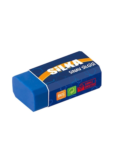 Silka Orta Boy Mavi Sınav Silgisi Art9 24 lü