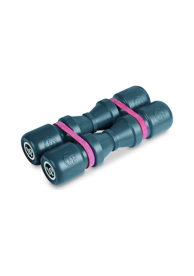 Lp Latin Percussion Lp441m Shaker Duoshake 6,5 İnç 16,5 Cm , 2'li Set, Plastik Gri, Orta Ses Seviyesi Açık Gri